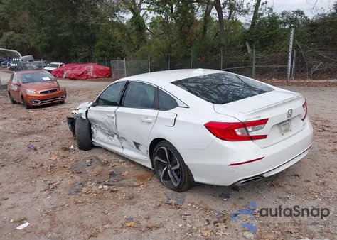 2018 Honda Accord Sport из США, поврежденный, VIN 1HGCV1F35JA237926